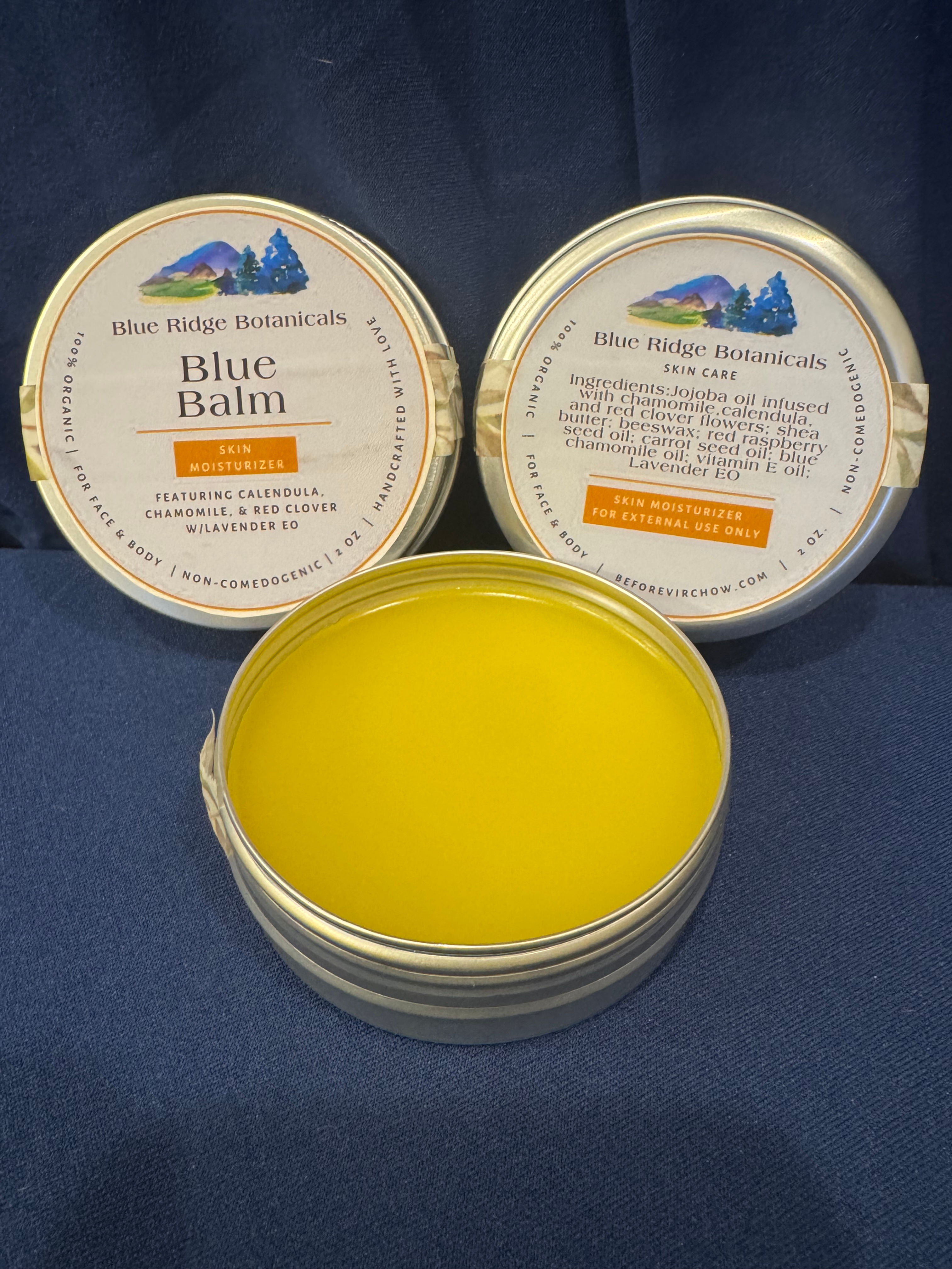 Blue Balm Skin Moisturizer (2oz; aluminum tin)