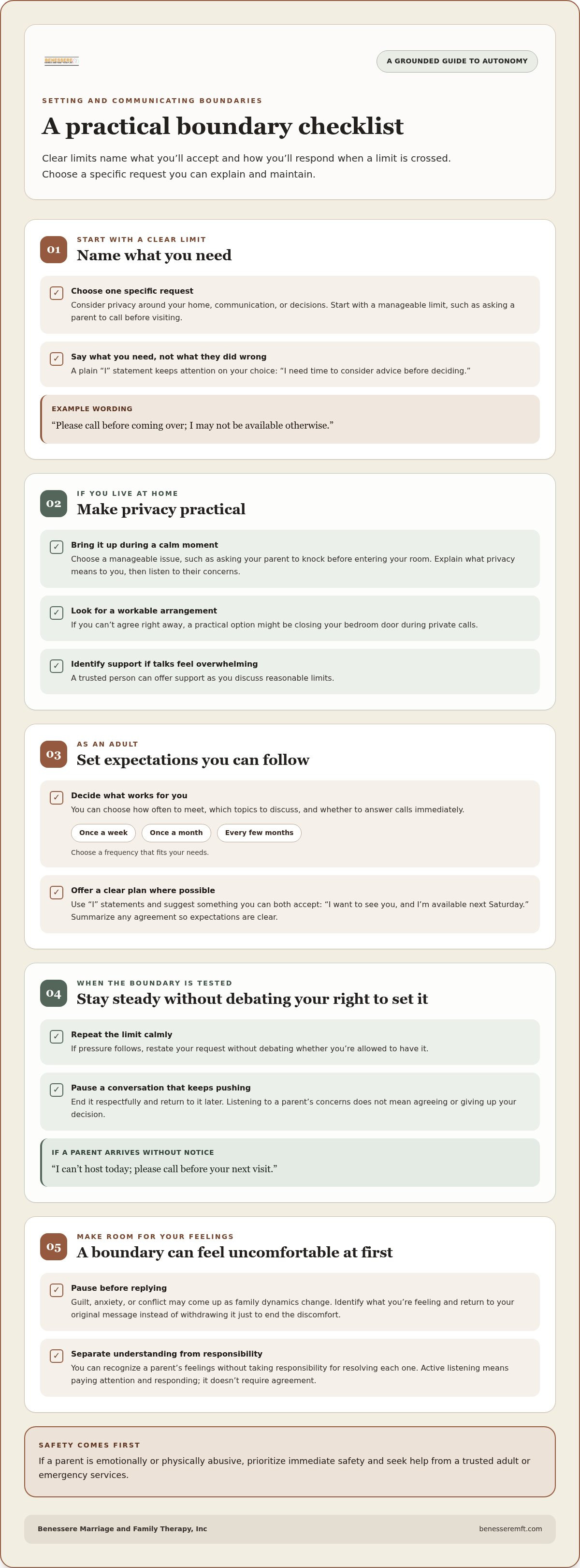 How to deal with a controlling parent