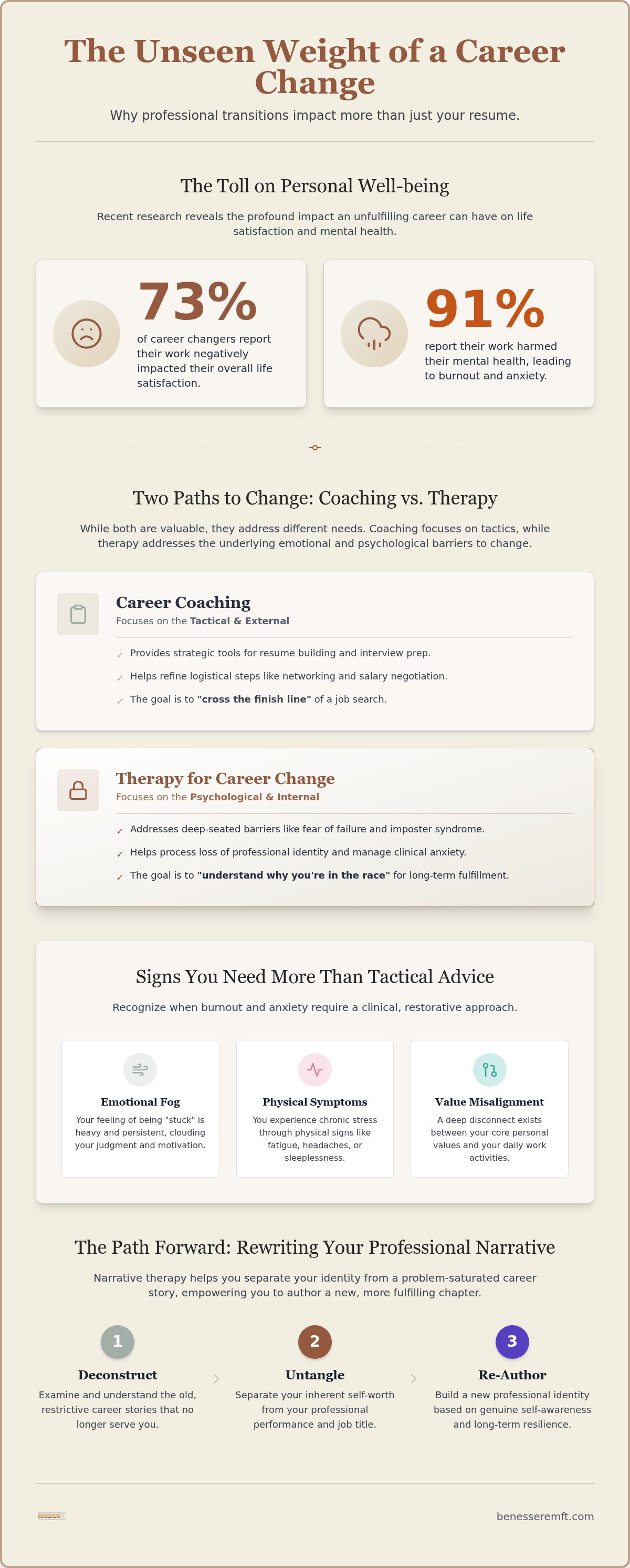 Therapy for career change Roseville