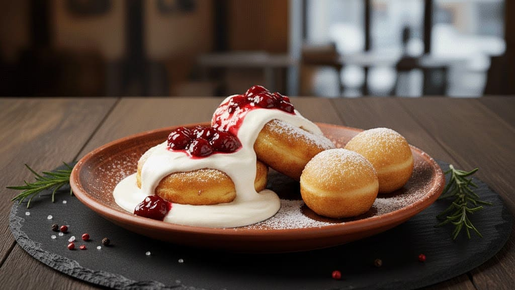 Arranged Food and Objects