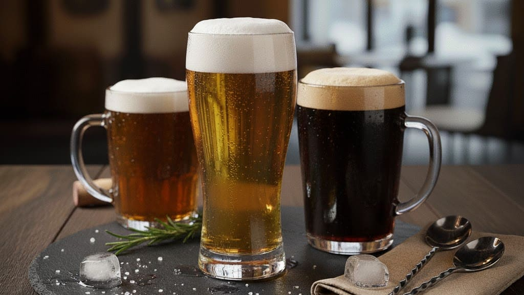 Arranged Food and Objects