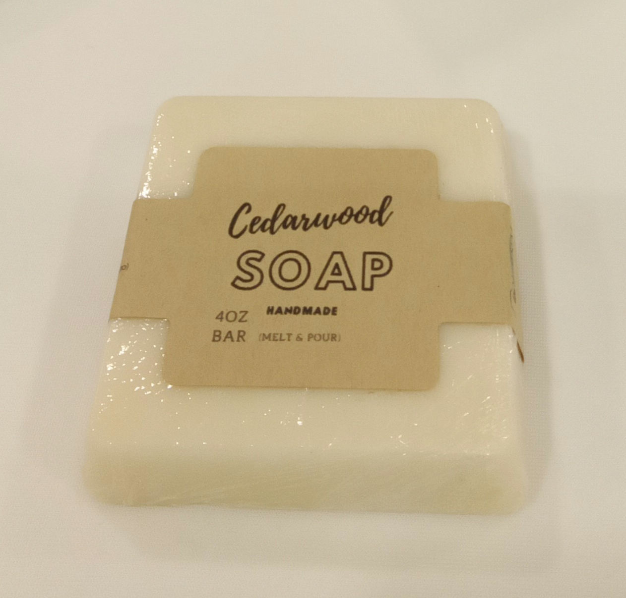 Cedarwood 4oz Bar Soap