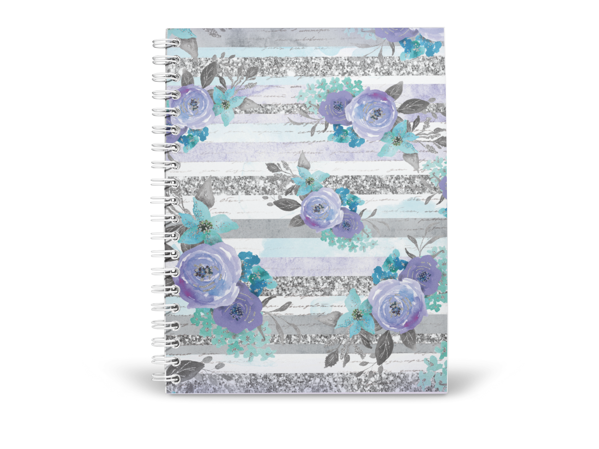 Teal and Purple Journal/Notebook