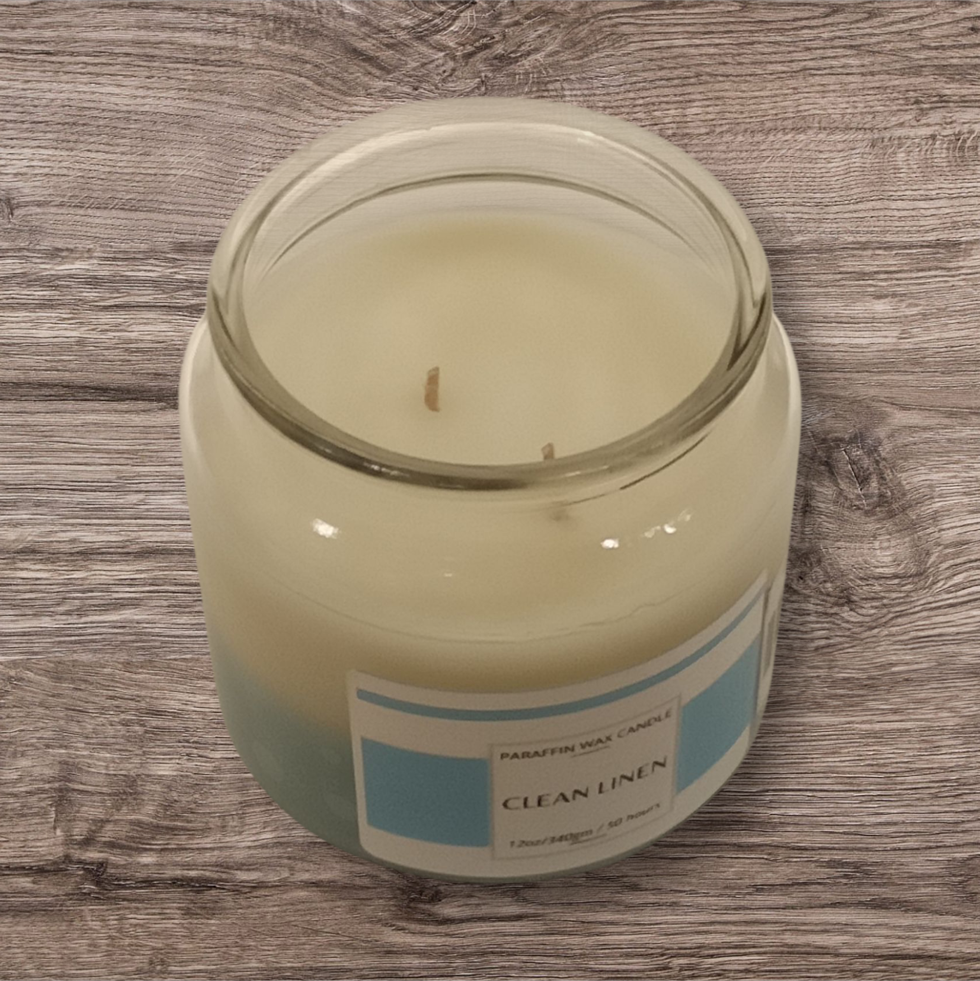 Clean Linen Candle (Wood Lid)