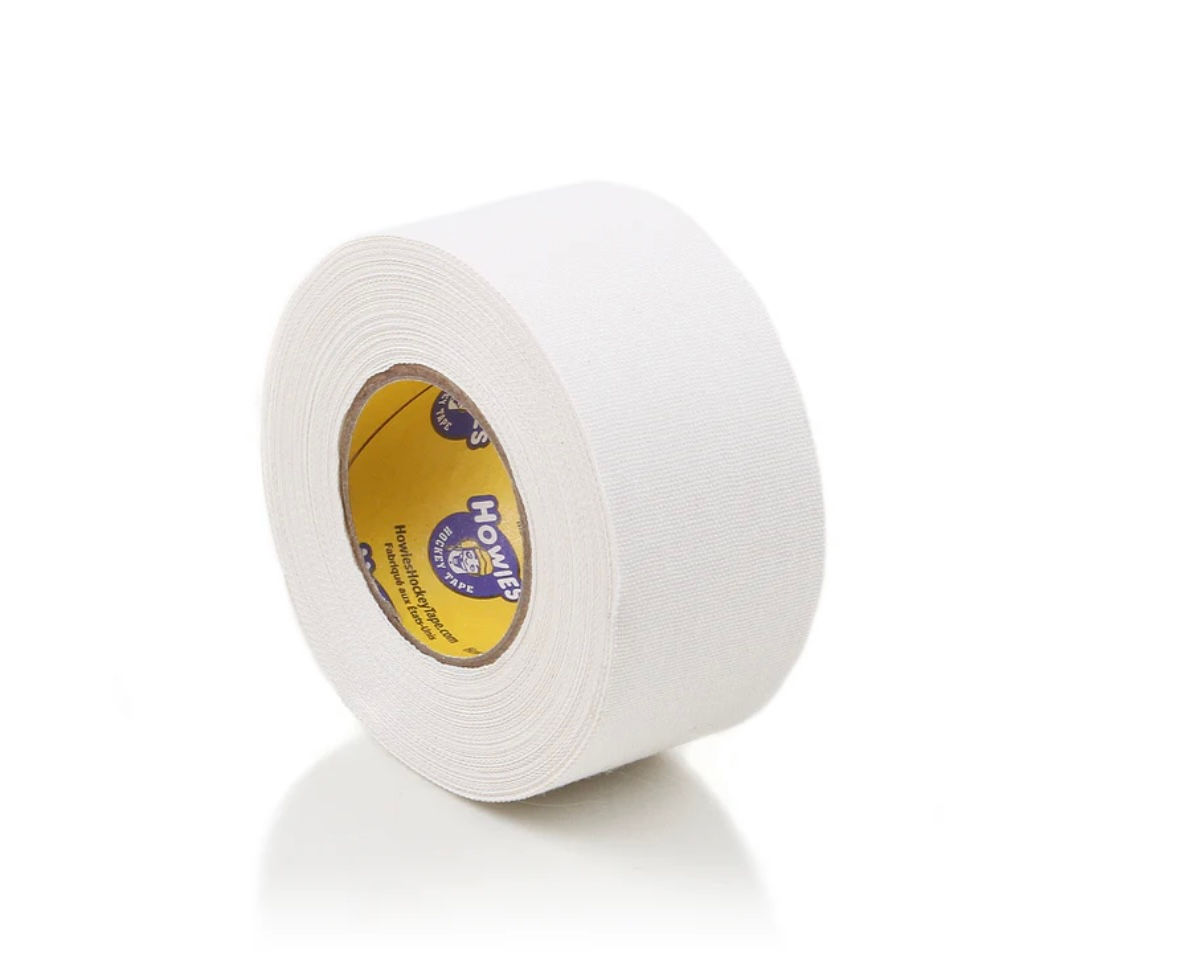 Howies 1.5" White Cloth Hockey Tape - Pro Stick Tape