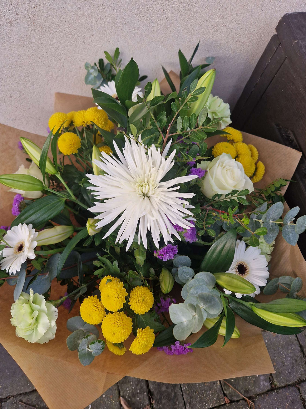 Thumbnail: Best seasonal florist choice Hand Tied Bouquets