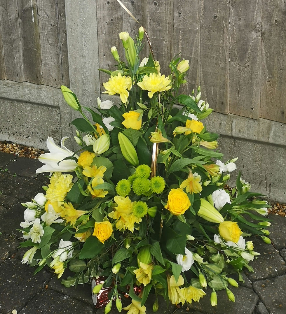 Thumbnail: Basket arrangements - Different colours available 