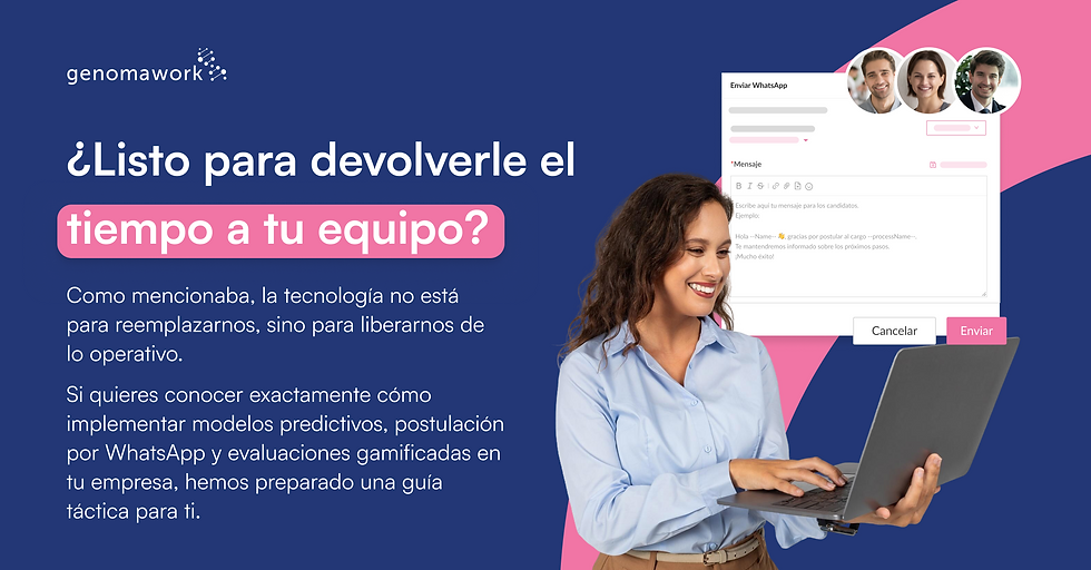 Pide una demo gratuita en Genomawork