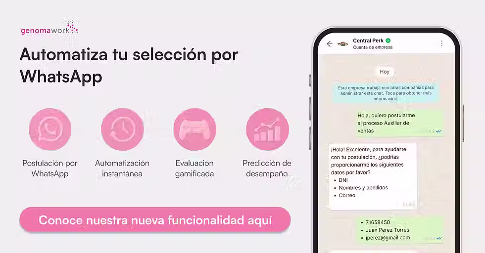 Pide una demo y conoce más de la funcionalidad de Genomawork