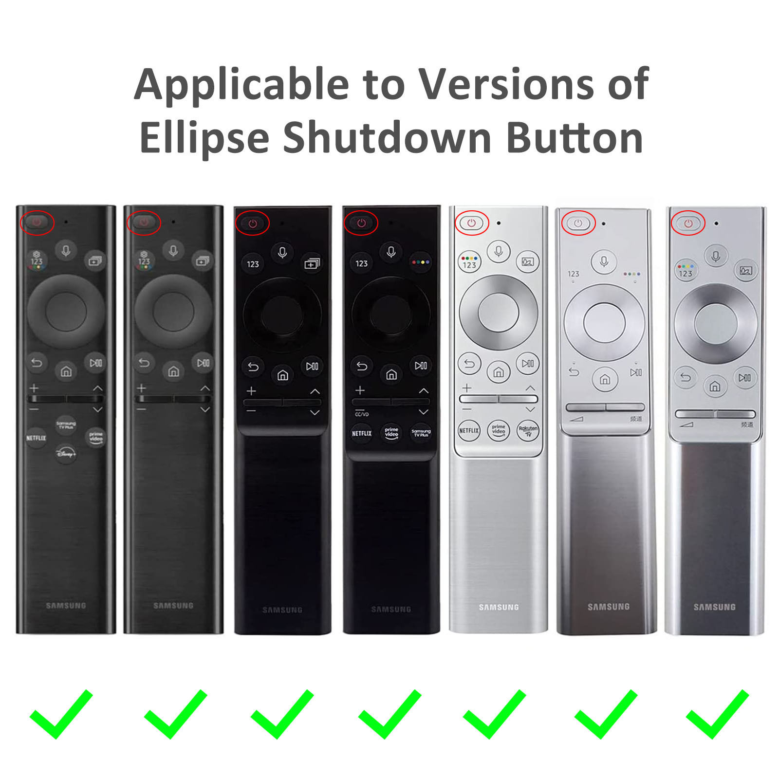 Silicone Full Protection Case for 2022 Samsung Remote