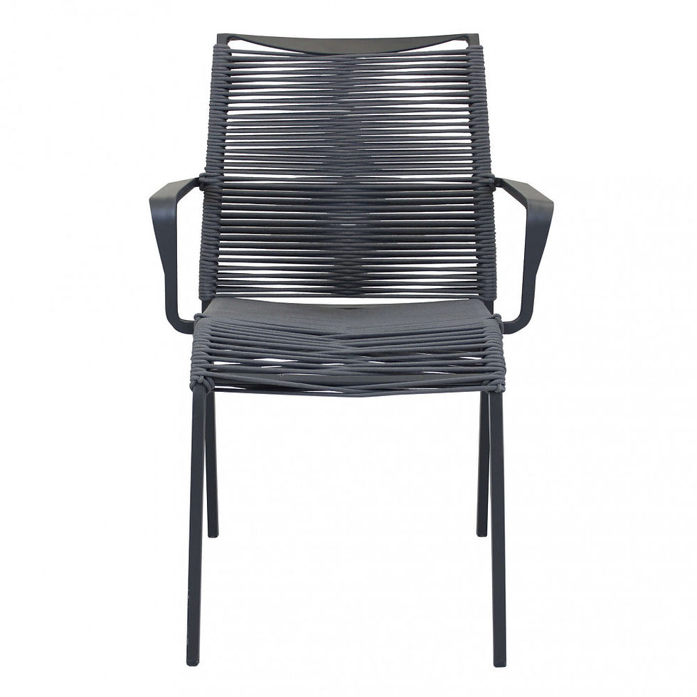 sedia da giardino in alluminio