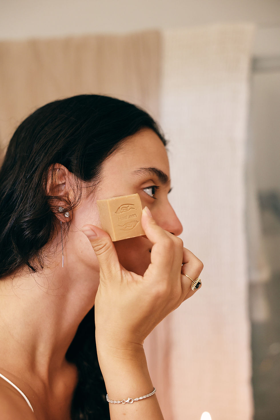 תמונה ממוזערת: Pink Clay  Facial Soap - סבון פנים  חימר ורוד