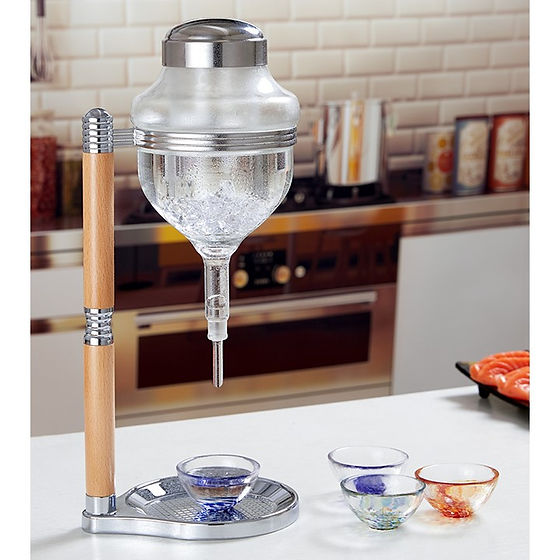 Japan Sake Glass Decanter w/ Ice Pocket Set | Divine Sake SG