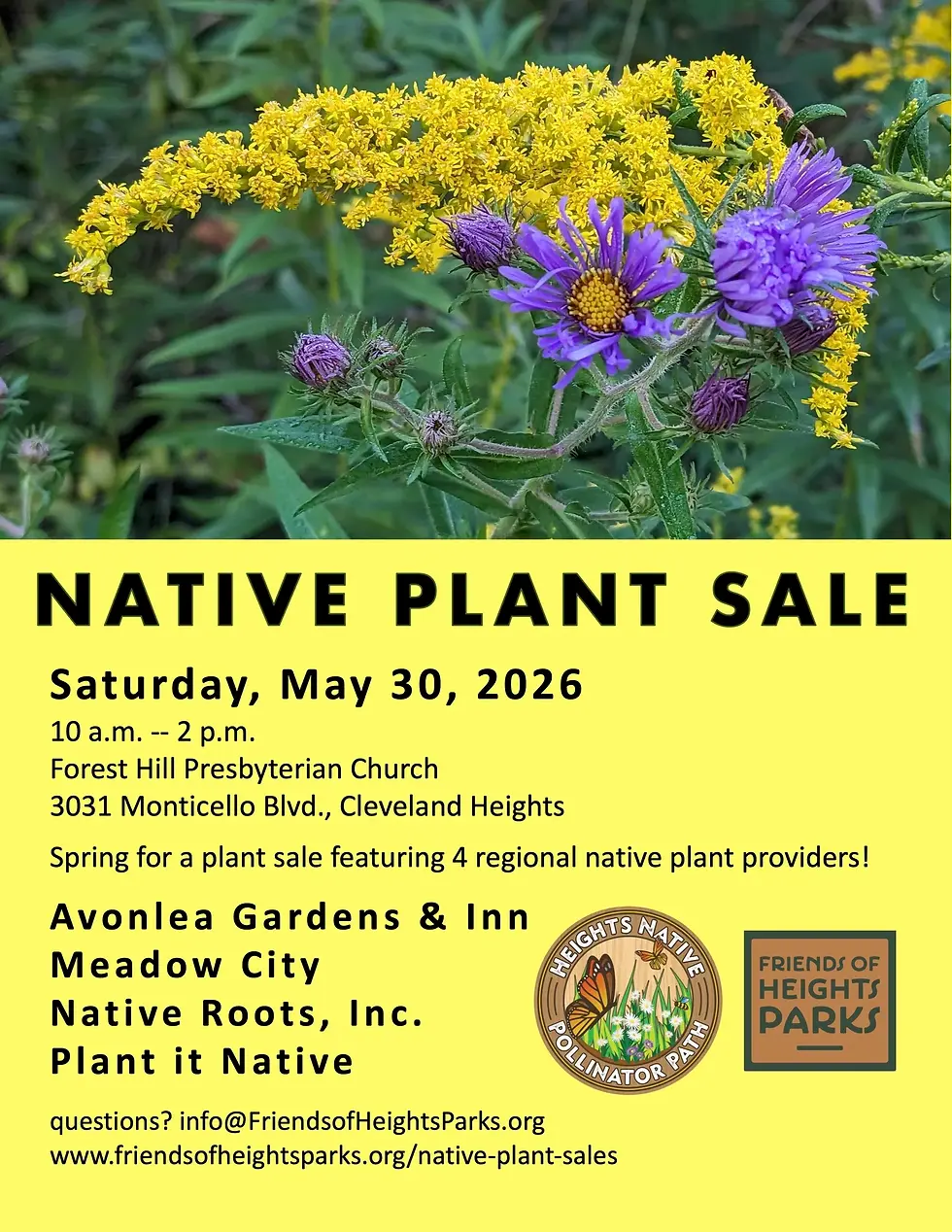 Cleveland Heights Native Plant Sale