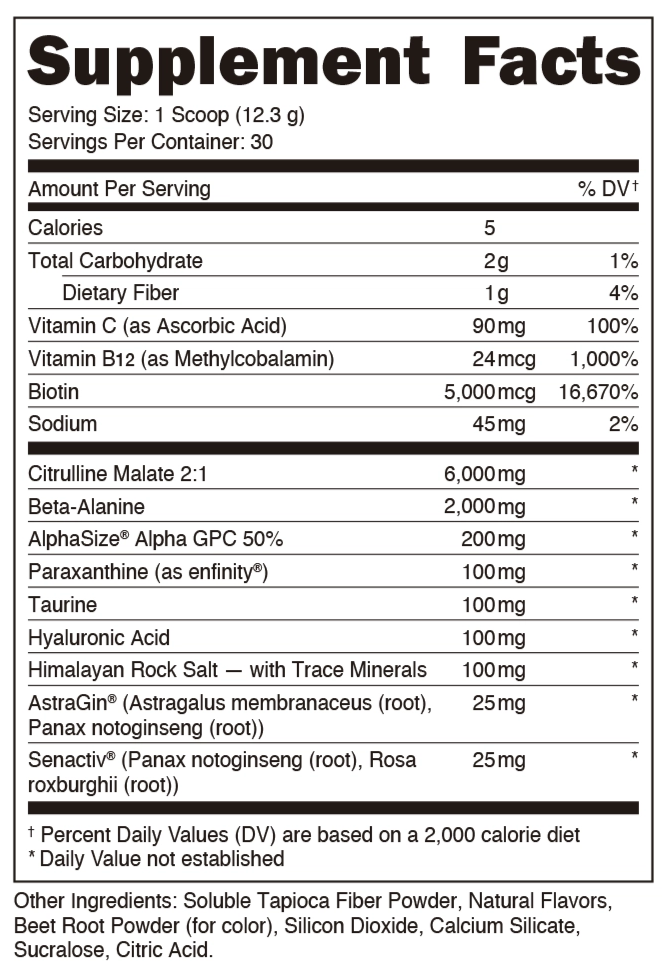 Miniatura: Babe Pre-Workout