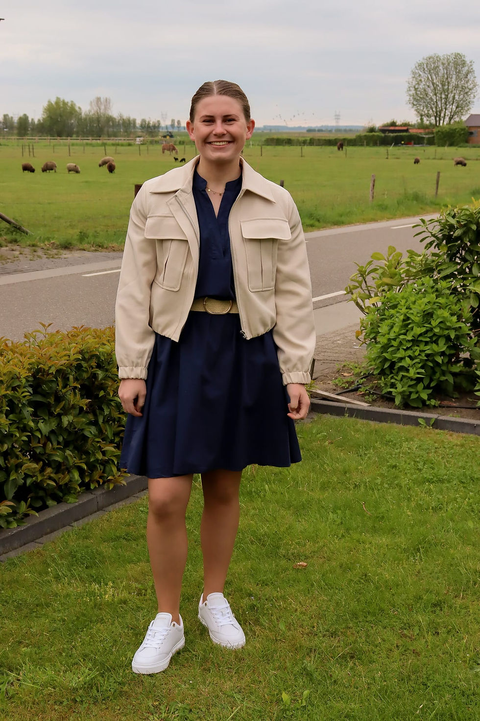 Thumbnail: Laurie bomberjack beige