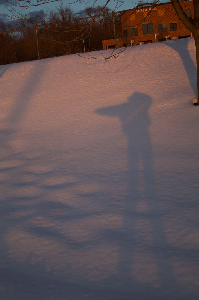 Heidi's shadow