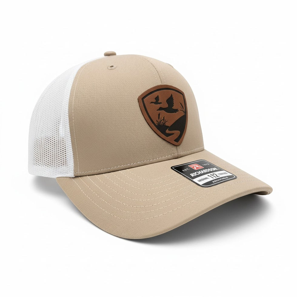 Duck Life Leather Patch Richardson Hat