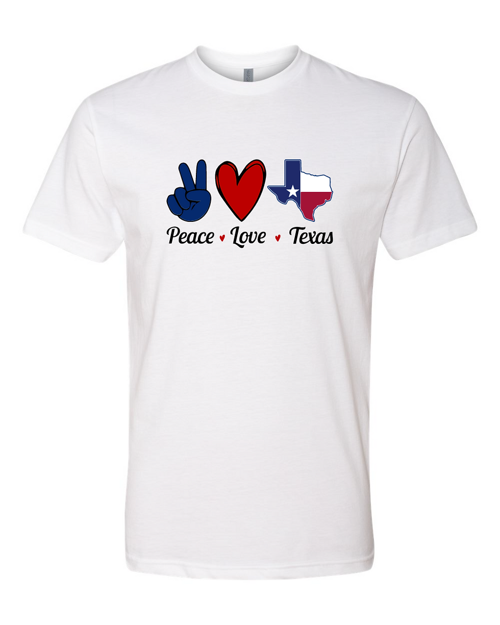 Peace Love Texas T-Shirt