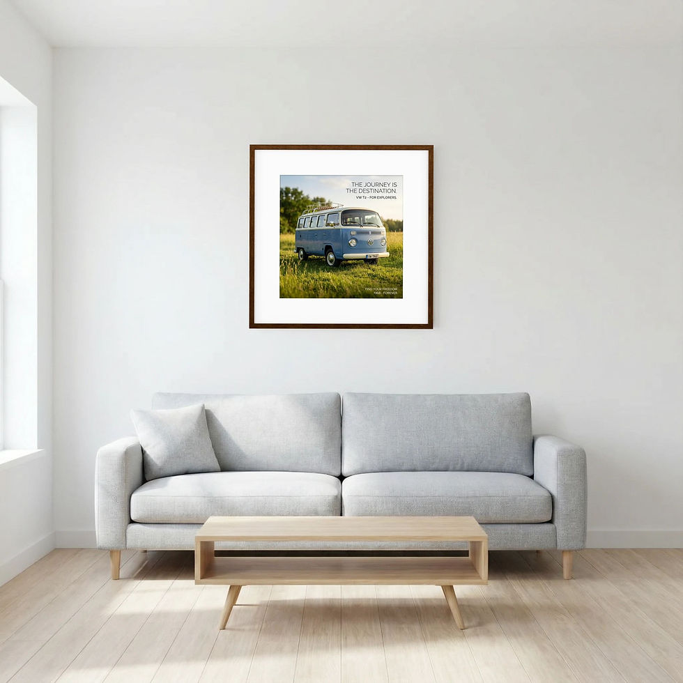 Miniatyrbild: Classic VW T2 Poster – The Destination