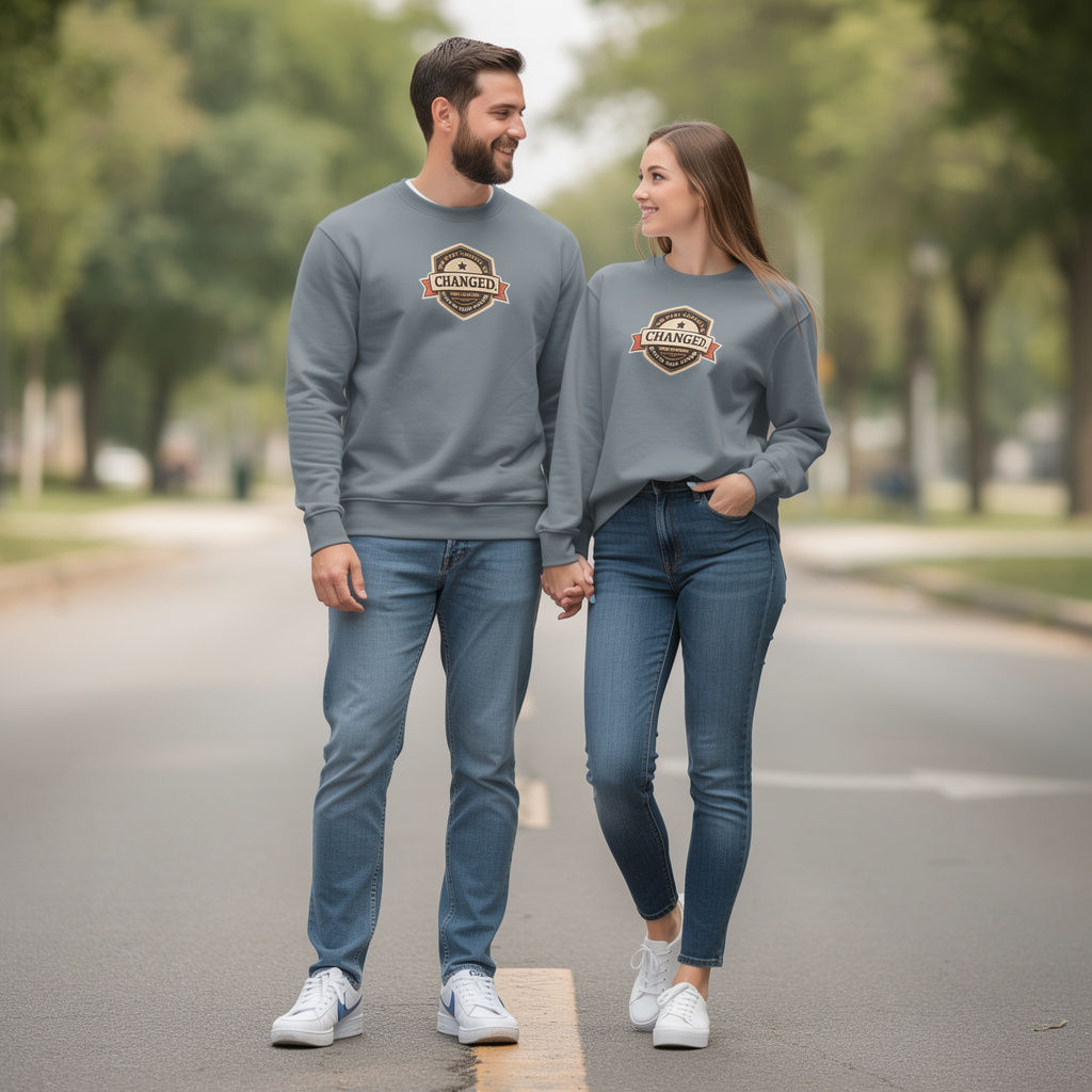 The Past ~ Classic Unisex Cotton Sweatshirt
