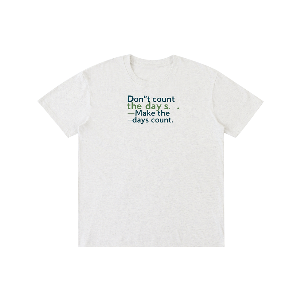 Thumbnail: Count The Days ~ Pure Cotton Unisex T-Shirt