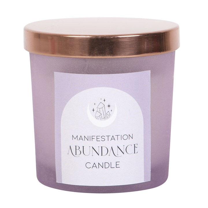 Thumbnail: Abundance French Lavender Crystal Chip Candle