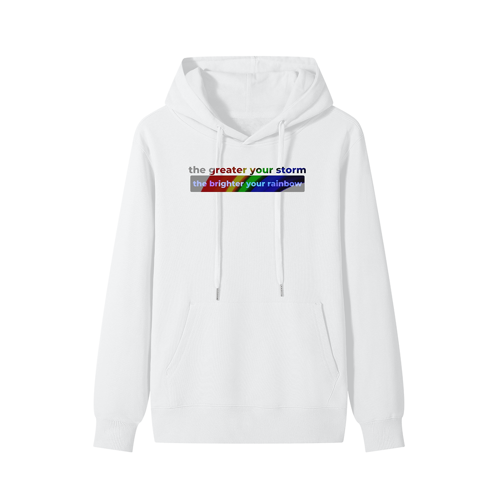 Thumbnail: The Greater Your Storm ~ Classic Unisex Cotton Hoodie