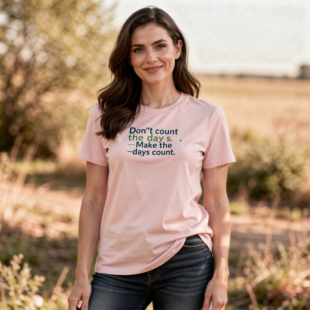 Count The Days ~ Essential Standard Shoulder T-Shirt