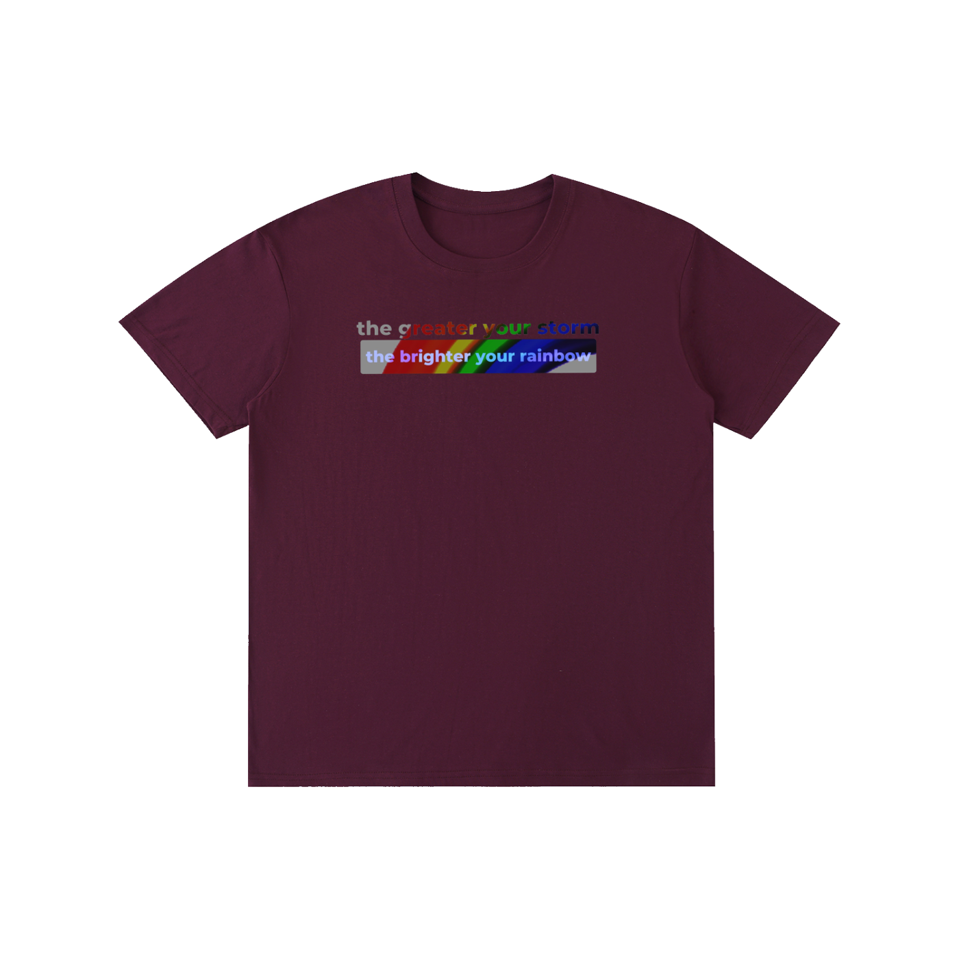 The Greater Your Storm ~ Pure Cotton Unisex T-Shirt