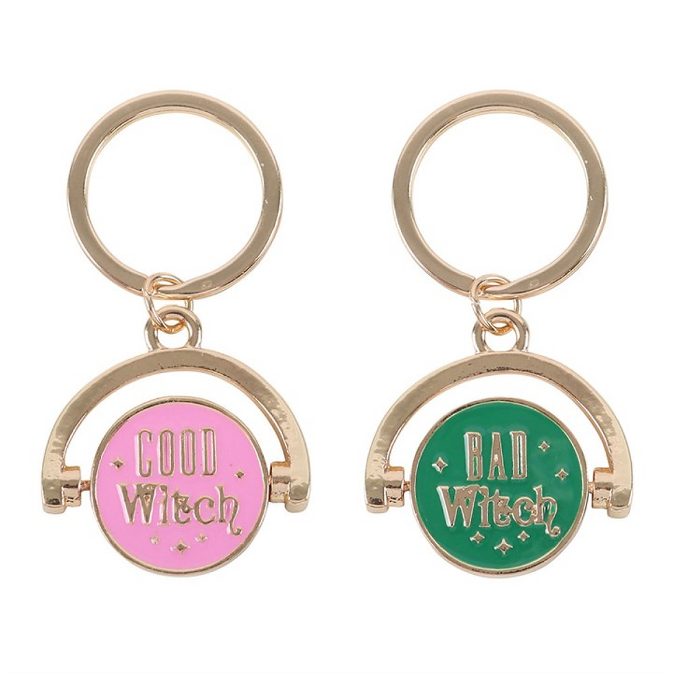 Thumbnail: Which Witch Are You Spinning Keyring