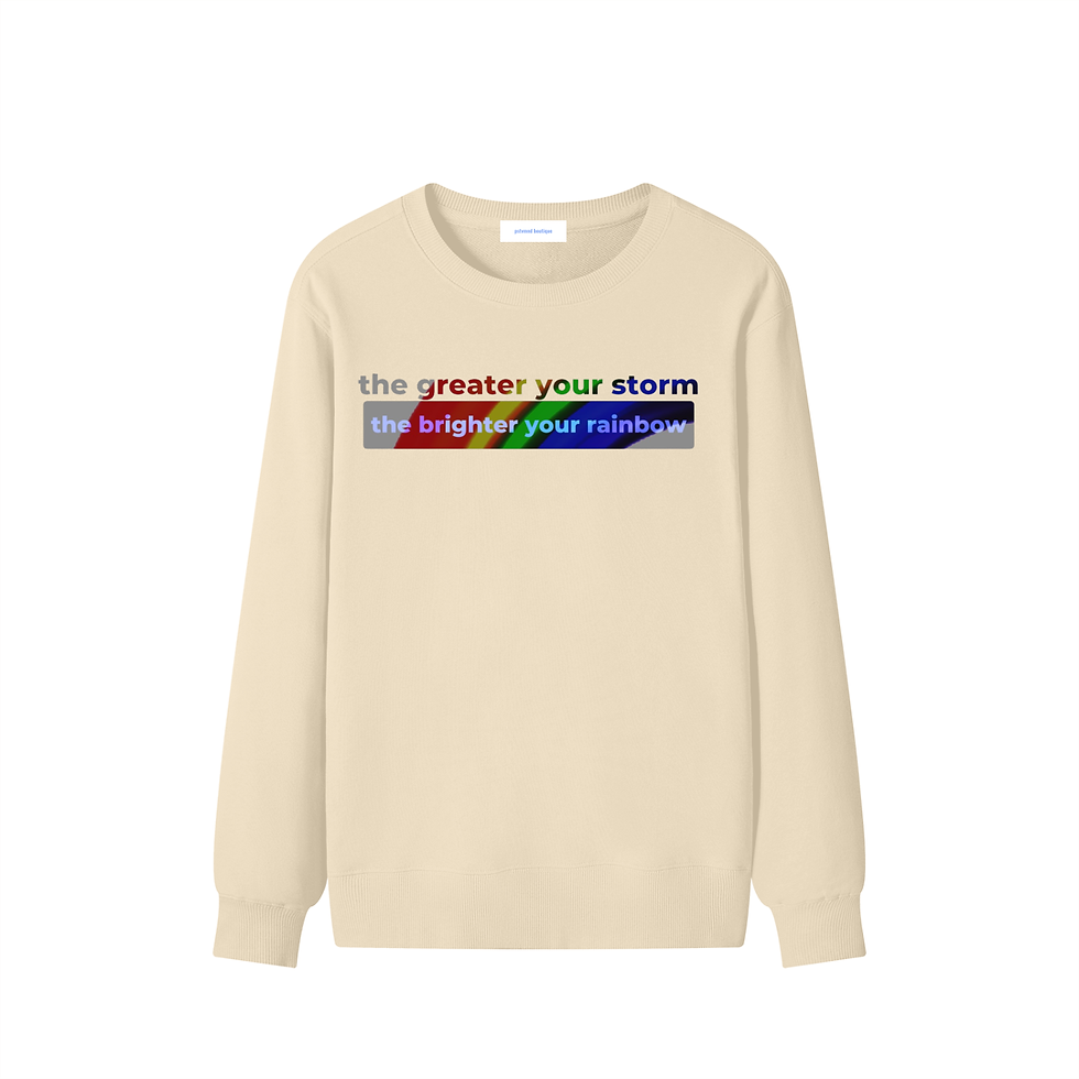 Thumbnail: The Greater The Storm - Classic Cotton Sweatshirt