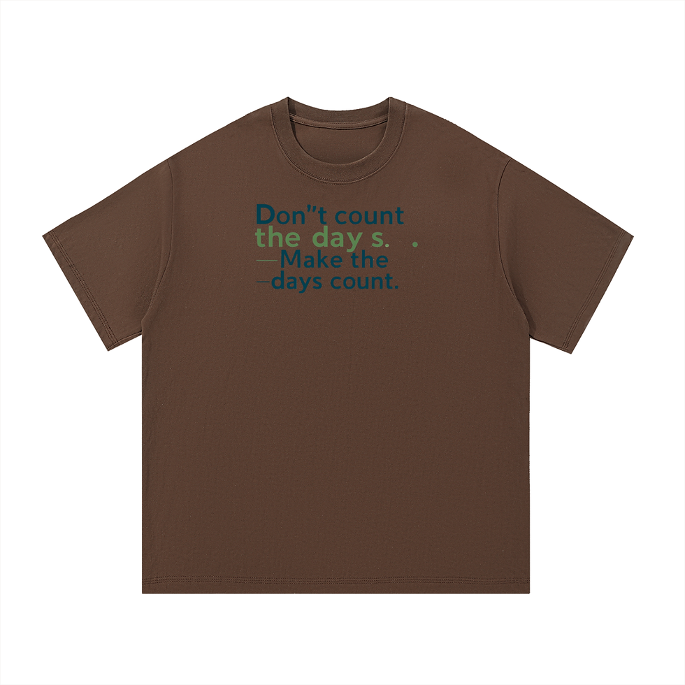 Thumbnail: Count The Days - Cotton T-Shirt