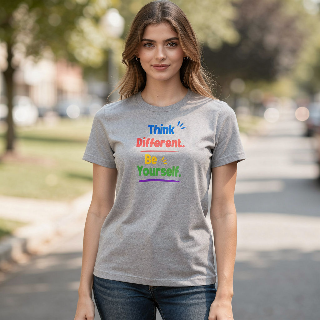 Think Different ~ Essential Standard Shoulder T-Shirt