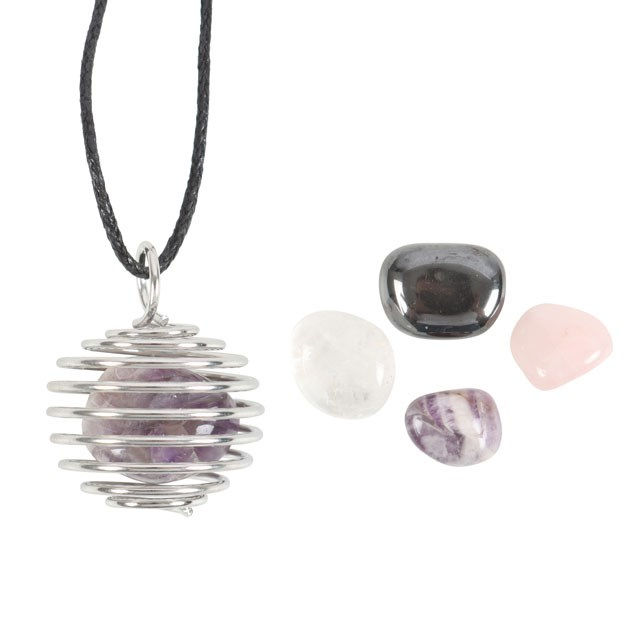 Thumbnail: Build Your Own Crystal Necklace Kit