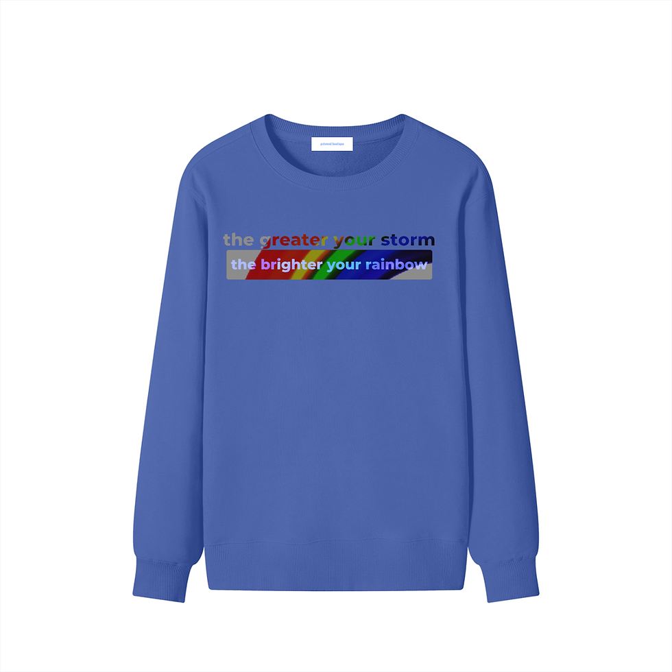 Thumbnail: The Greater The Storm - Classic Cotton Sweatshirt