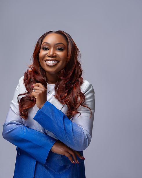 Lola Okunrinboye at a corporate event