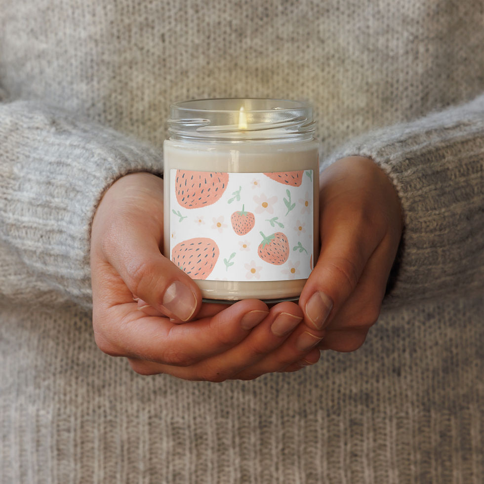 Thumbnail: Scented soy candle