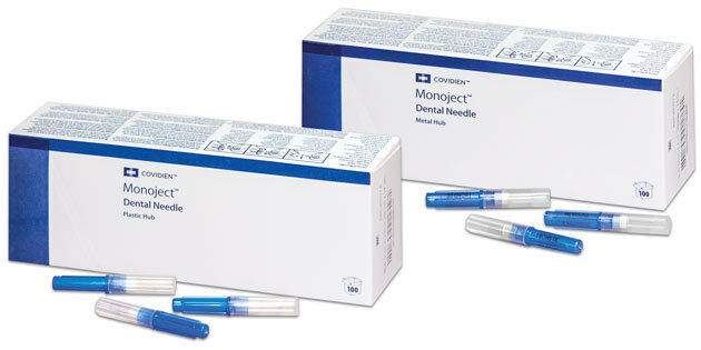 Monoject Needles 30G Short 1" Metal Hub #401 Box/100