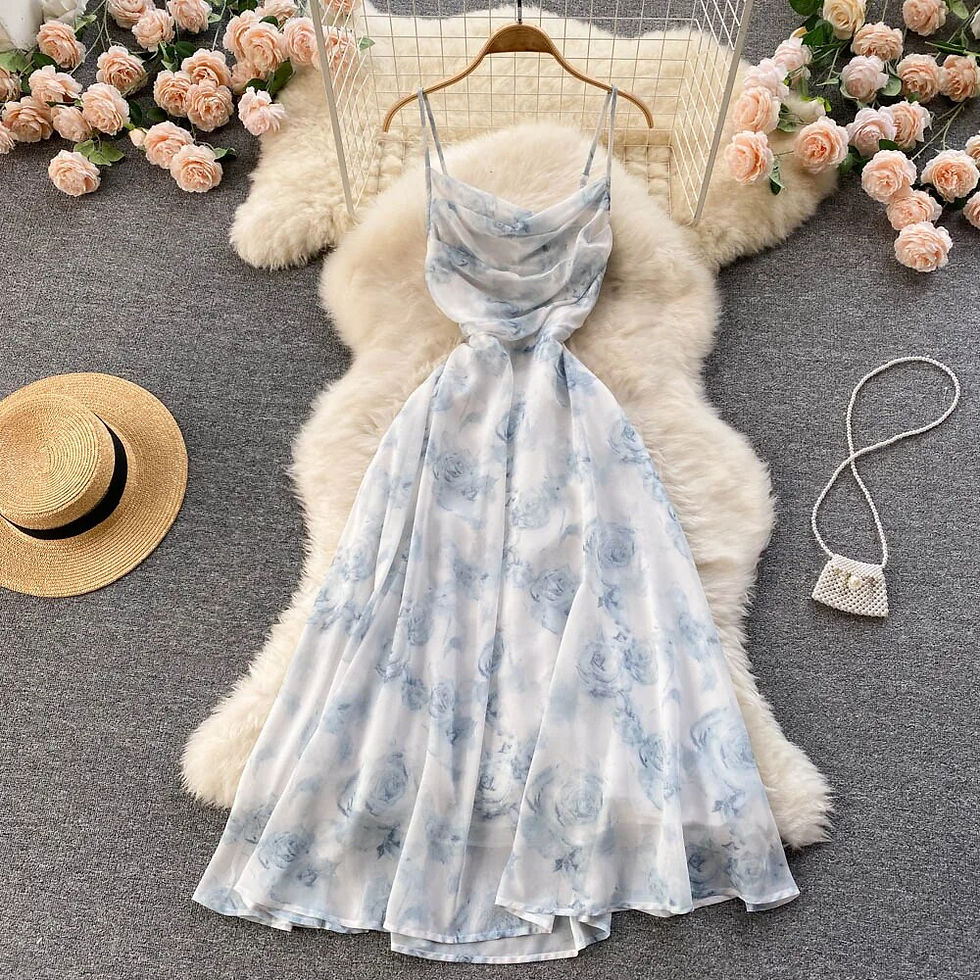 flowy brunch fairy dress