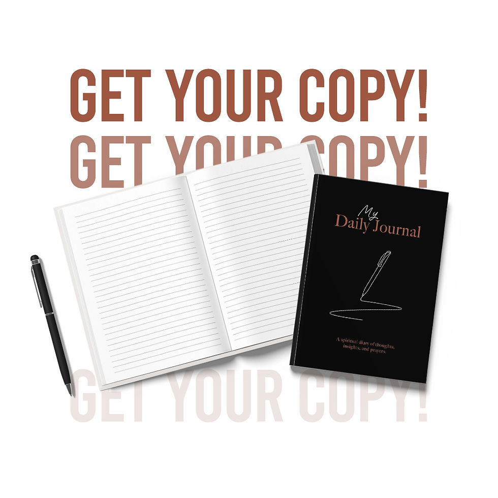 Thumbnail: My Daily Journal: Black Hardcover