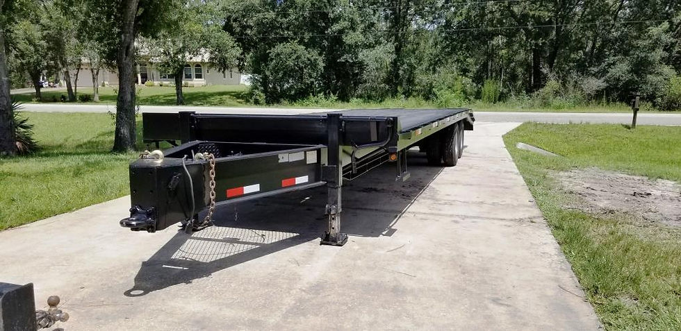 Thumbnail: 2007 Trail Master Equipment Trailer 10 Ton
