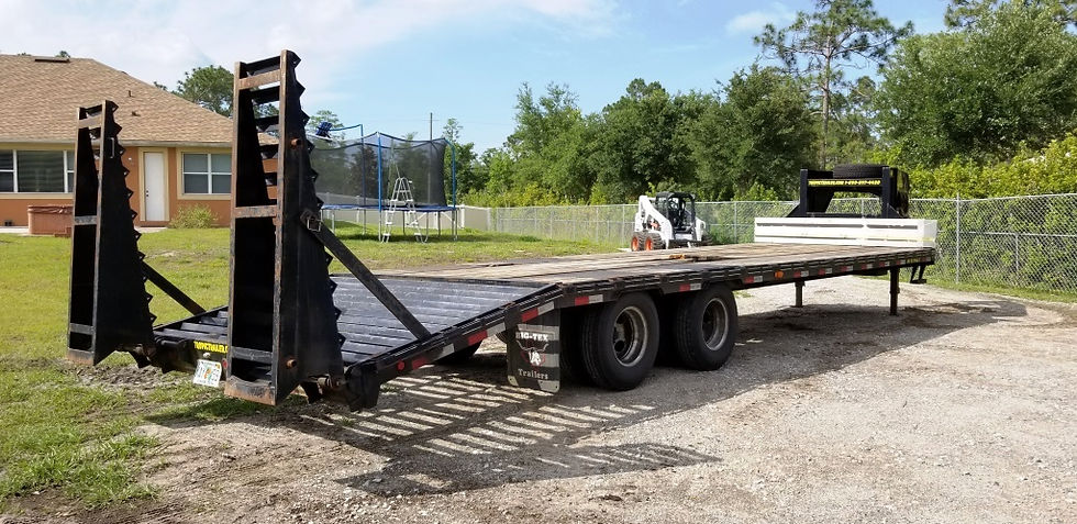 Thumbnail: 2013 BigTex Gooseneck Equipment Trailer 25+5