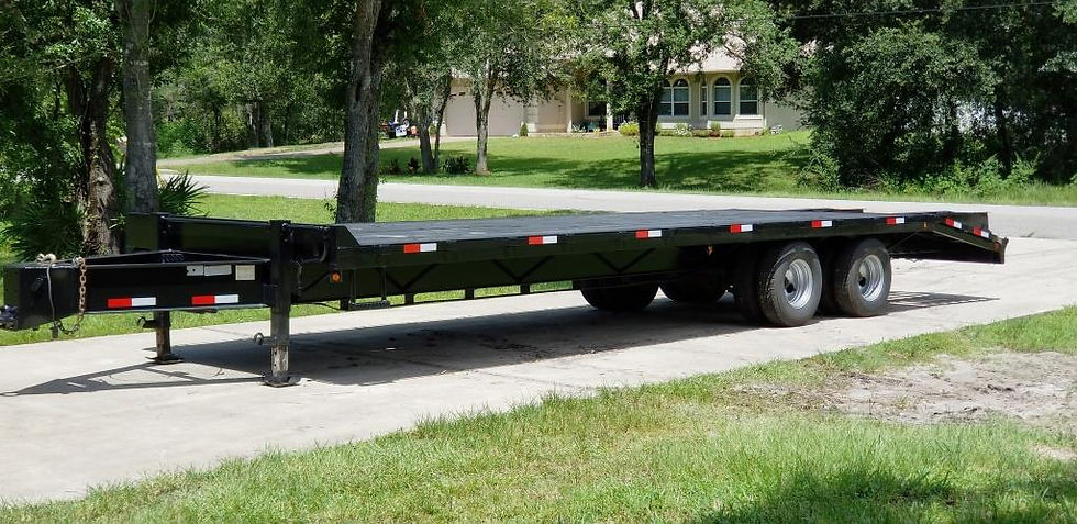 Thumbnail: 2007 Trail Master Equipment Trailer 10 Ton