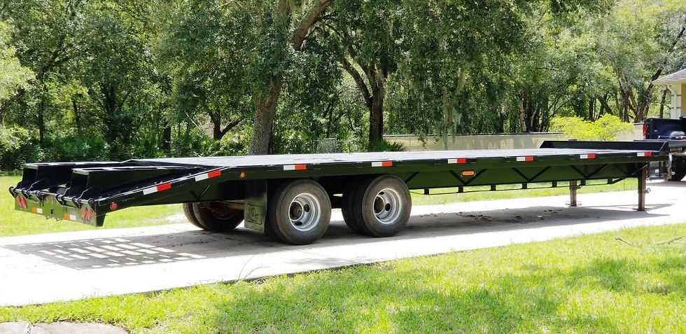 Thumbnail: 2007 Trail Master Equipment Trailer 10 Ton