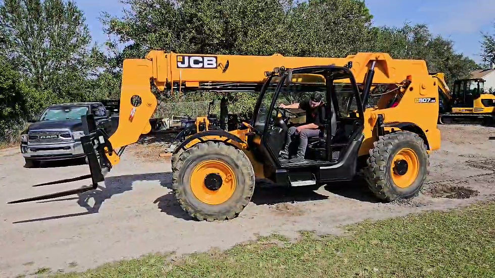 Thumbnail: 2017 JCB 507-42 Telehandler