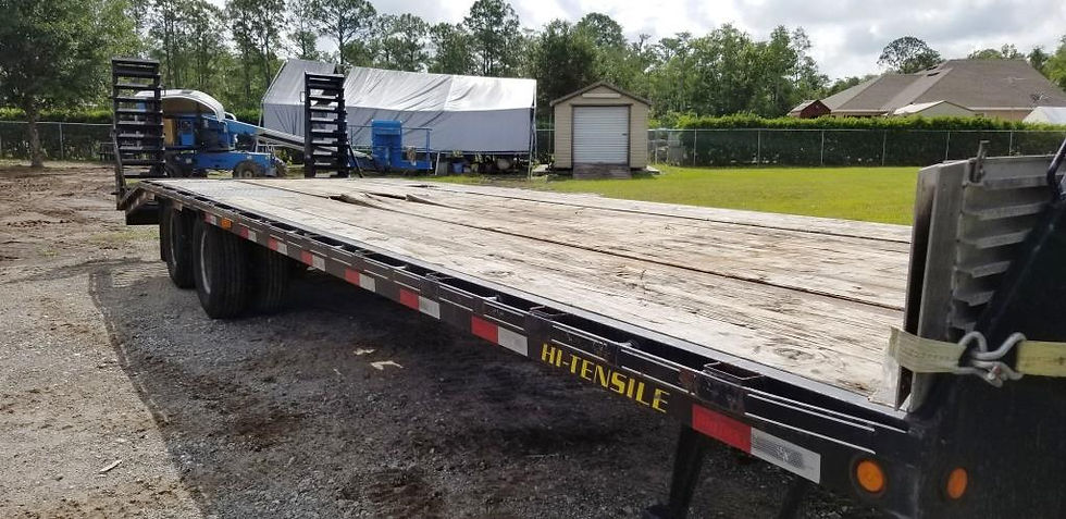 Thumbnail: 2013 BigTex Gooseneck Equipment Trailer 25+5