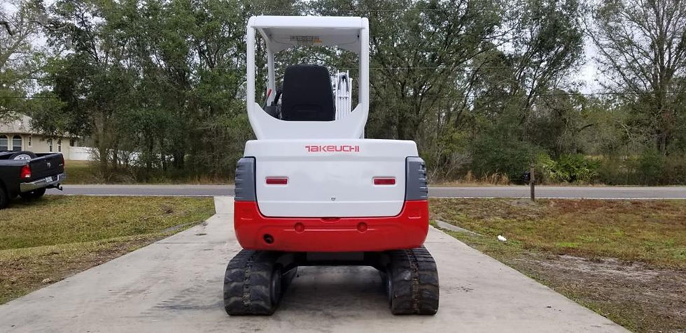 Thumbnail: 2013 Takeuchi TB235 Mini Excavator 8,000 lb.