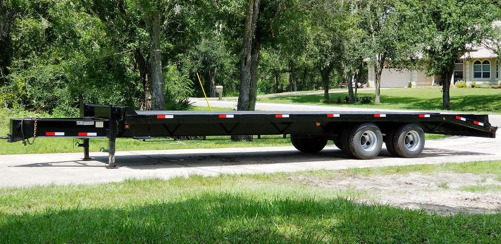 Thumbnail: 2007 Trail Master Equipment Trailer 10 Ton