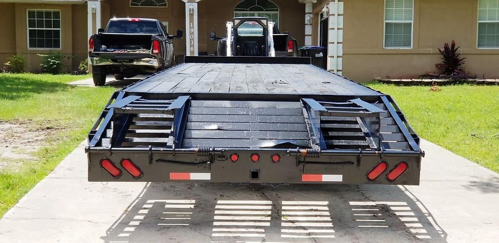 Thumbnail: 2007 Trail Master Equipment Trailer 10 Ton